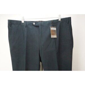 Corneliani Leader Cotton Blend Chino Navy Blue Pants Trousers 56 EU Brand NEW